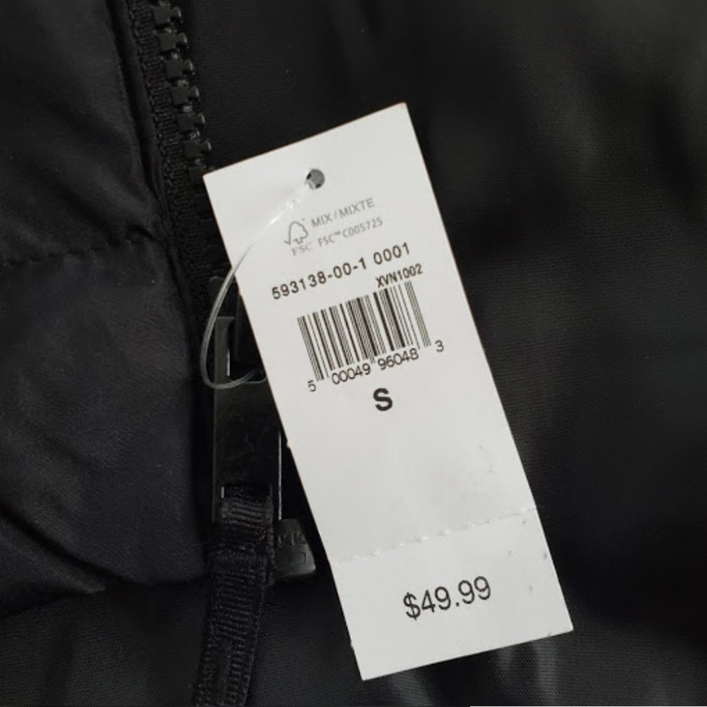 NWT Women's Gap Black Puffer Vest Jacket SZ: Small - Picture 11 of 14